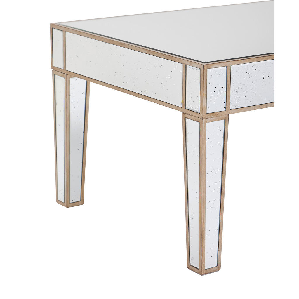 Thumbnail - Mid.you Couchtisch, Klar, Glas, Holzwerkstoff, rechteckig, eckig, 90x45x60 cm, Wohnzimmer, Wohnzimmertische, Couchtische