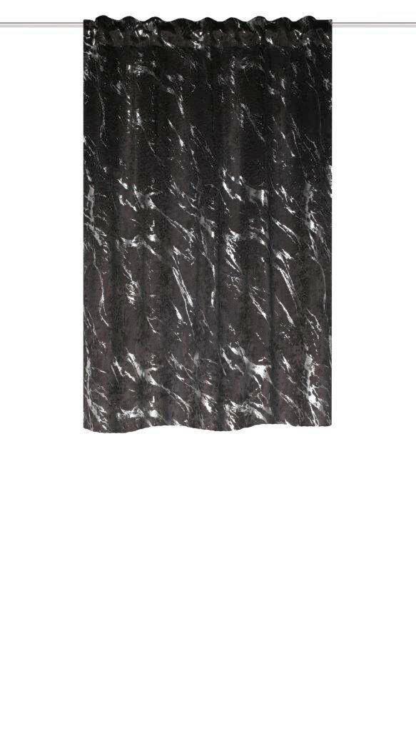 FERTIGVORHANG blickdicht  - Silberfarben, Basics, Textil (140/145cm) - Schmidt W. Gmbh