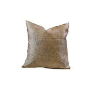 DÍSZPÁRNAHUZAT  - barna, Basics, textil (60/60cm)