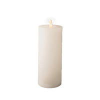 LED-KERZE 7/19 cm  - Weiß, Basics, Kunststoff/Paraffin (7/19cm) - Ambia Home