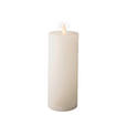 LED-KERZE 7/19 cm  - Weiß, Basics, Kunststoff/Paraffin (7/19cm) - Ambia Home