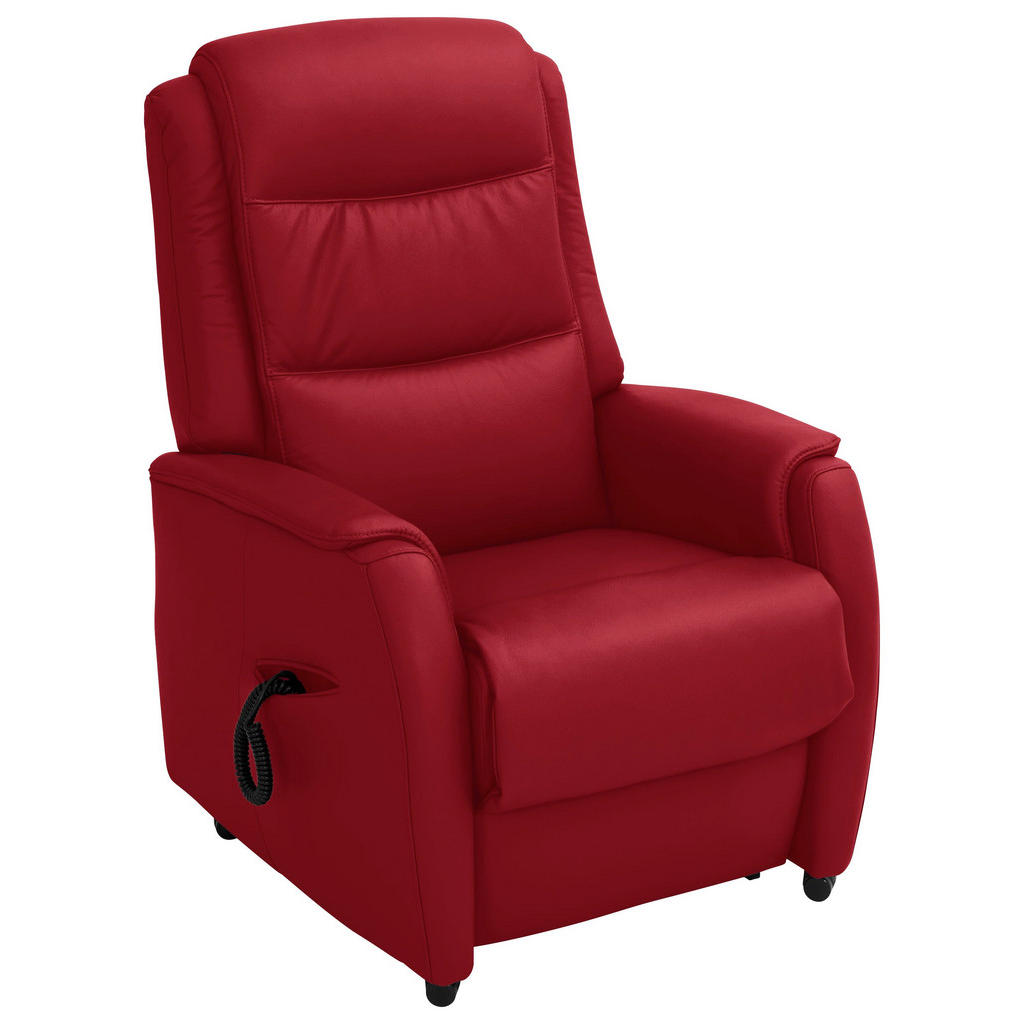 Fernsehsessel In Leder Rot Fernsehsessel In Leder Rot