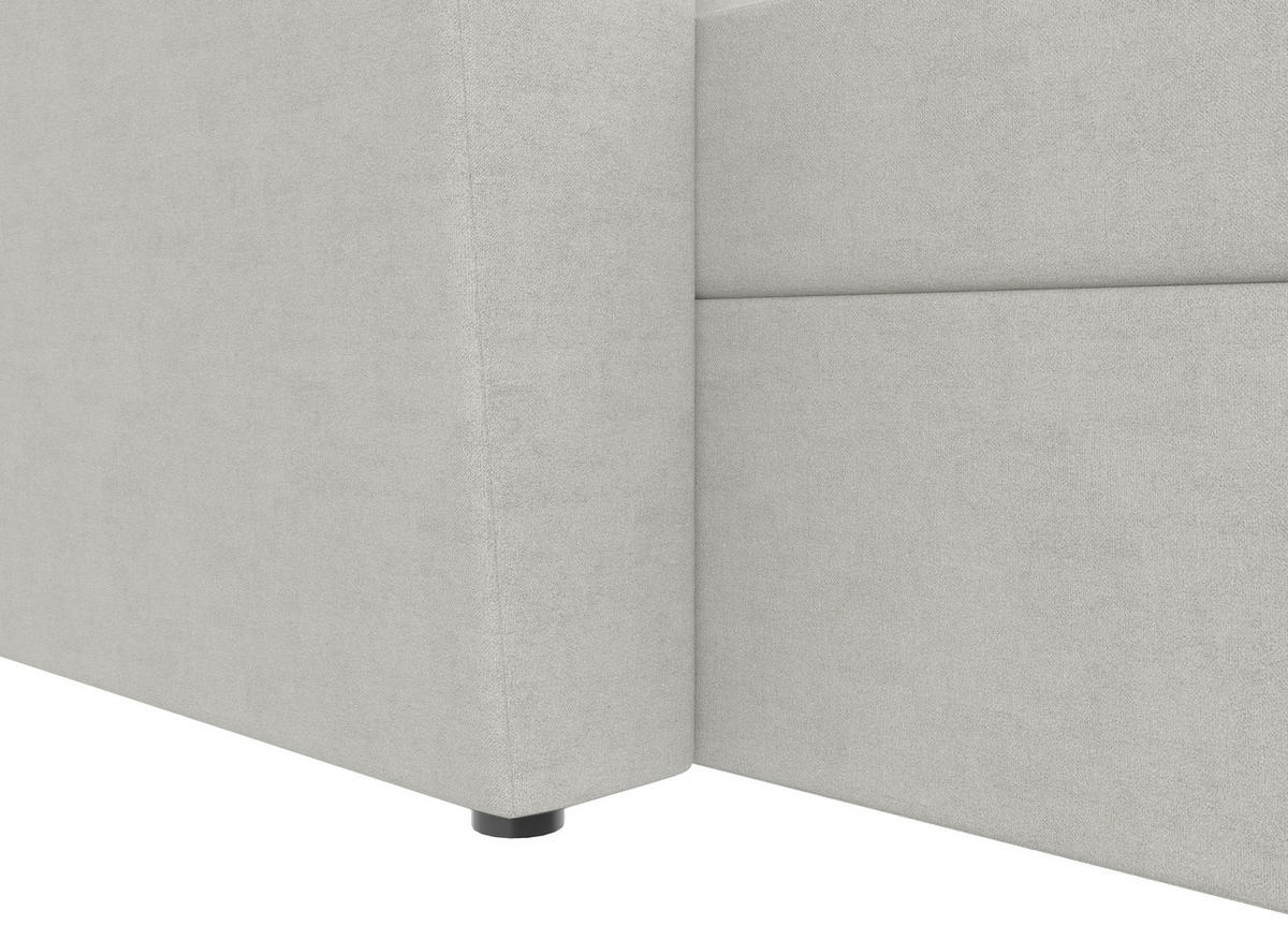 WOHNLANDSCHAFT TERMOLI Beige Jacquard  - Beige/Schwarz, Design, Kunststoff/Textil (155/297/212cm) - MID.YOU