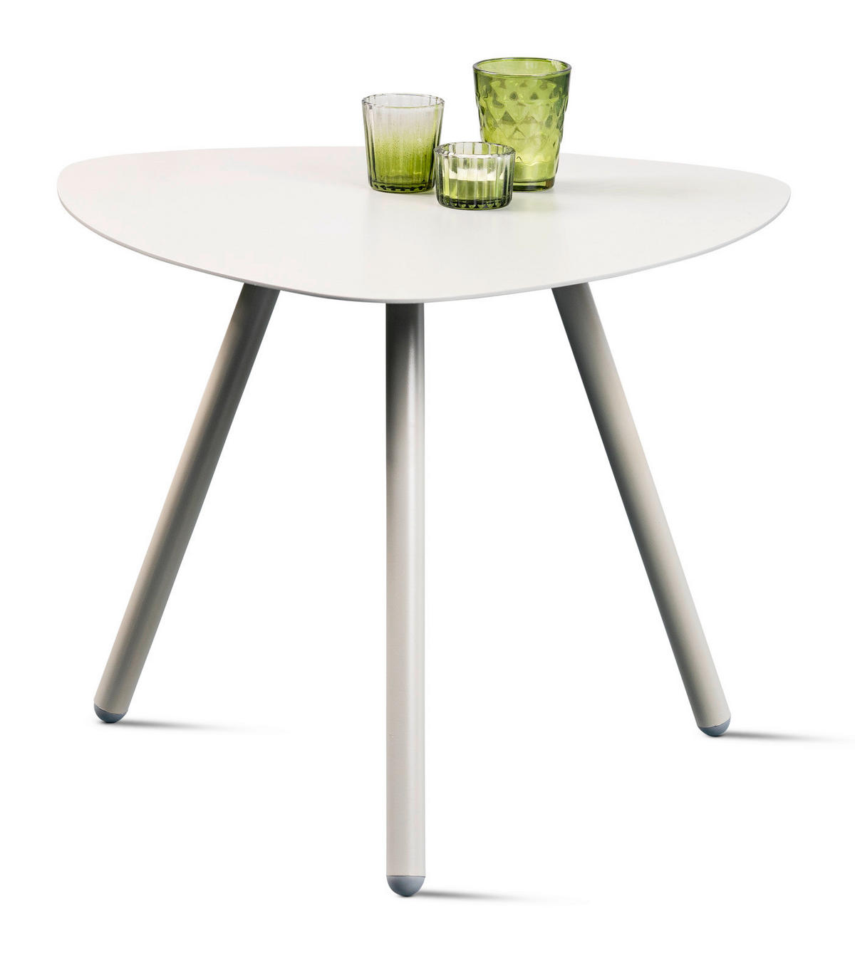 PRÍRUČNÝ STOLÍK, sivá - sivá, Design, kov (50/50/40cm) - Xora