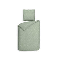 BETTWÄSCHE 2-teilig Alloro Flanell 135/200 cm  - Grün, Basics, Textil (135/200cm) - Heckettlane