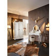 GARDEROBENSCHRANK in 110/192/58 cm - Schwarz/Weiß, LIFESTYLE, Holz/Metall (110/192/58cm) - Landscape
