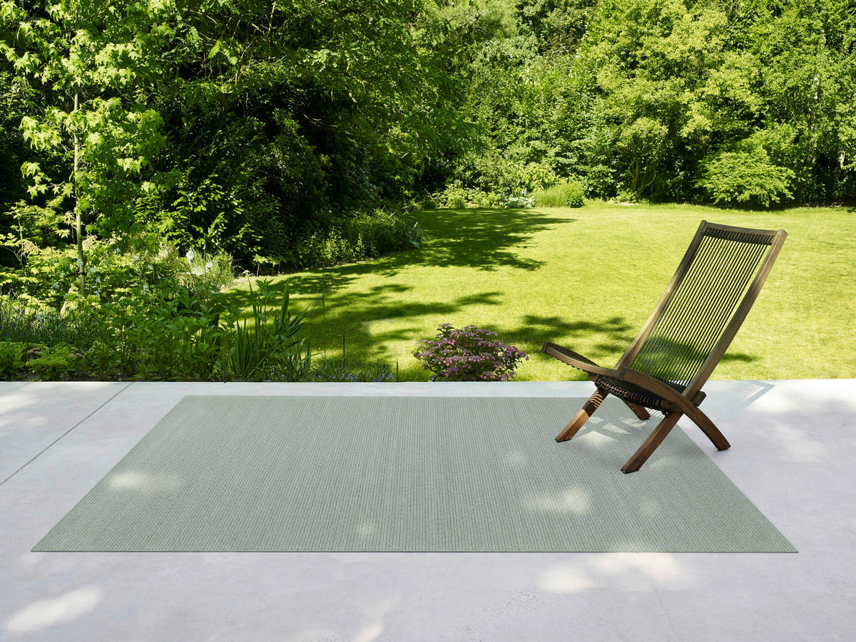 OUTDOORTEPPICH 80/150 cm Amalfi Hellgrün  - Hellgrün, KONVENTIONELL, Textil (80/150cm)