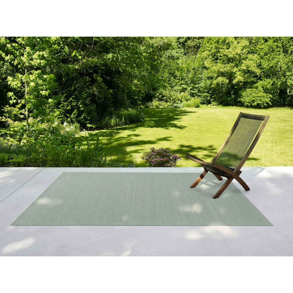 Thumbnail - Novel Outdoorteppich Amalfi, Hellgrün, Textil, Uni, rechteckig, 80x150 cm, Oeko-Tex® Standard 100, für Fußbodenheizung g...