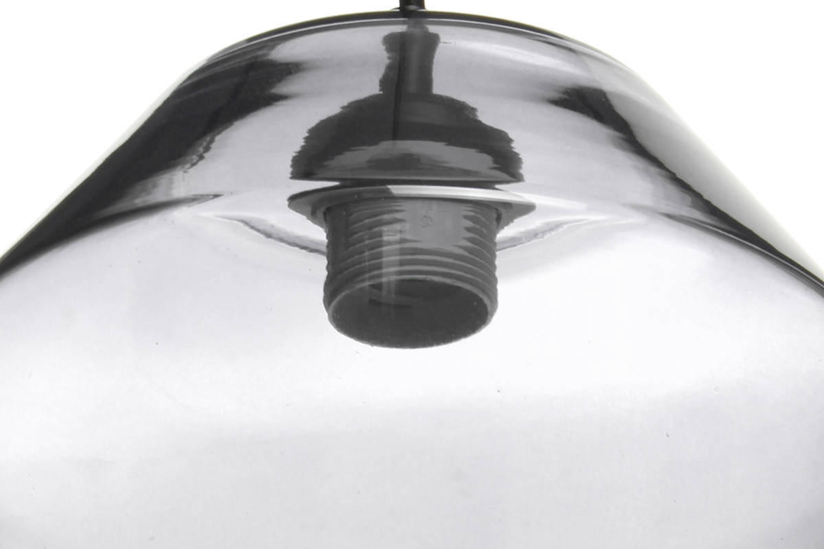 ZÁVĚSNÉ SVÍTIDLO,  21/30/21 cm - šedá, Trend, sklo (21/30/21cm) - P & B