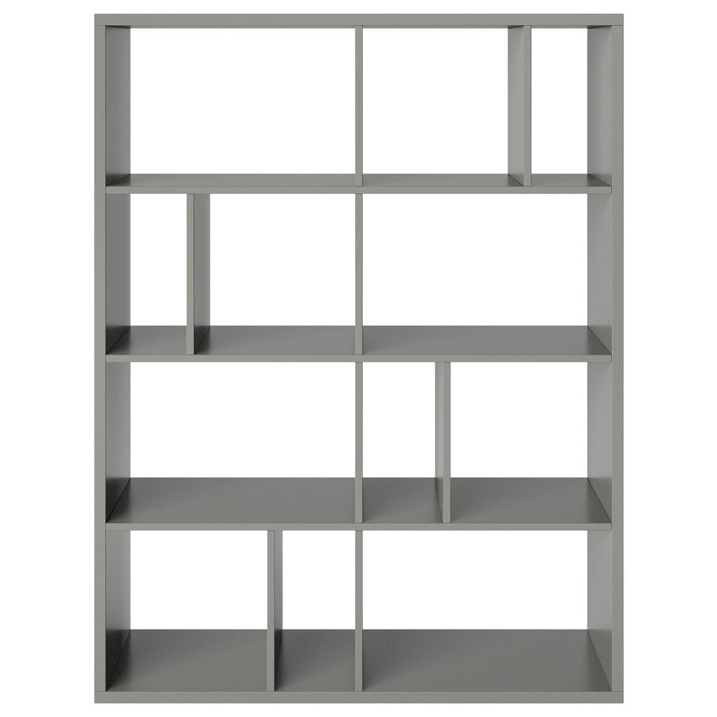 Thumbnail - Mid.you Regal, Grau, Holzwerkstoff, 6 Fächer, 113x147x34 cm, Fsc, erweiterbar, Beimöbel erhältlich, in verschiedenen Grö...