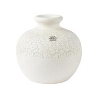 VASE  - Weiss, Basics, Keramik (19cm) - Ambia Home