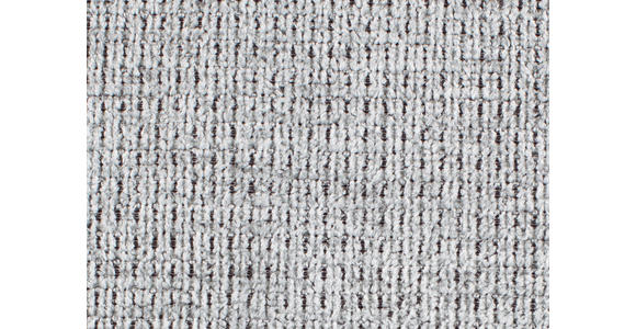 ECKSOFA in Webstoff Hellgrau  260/187 cm  - Chromfarben/Hellgrau, Design, Textil/Metall (260/187cm) - Xora