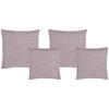 ZIERKISSENSET  42/53/42/53 cm   - Altrosa, KONVENTIONELL, Textil (42/53/42/53cm) - Livetastic