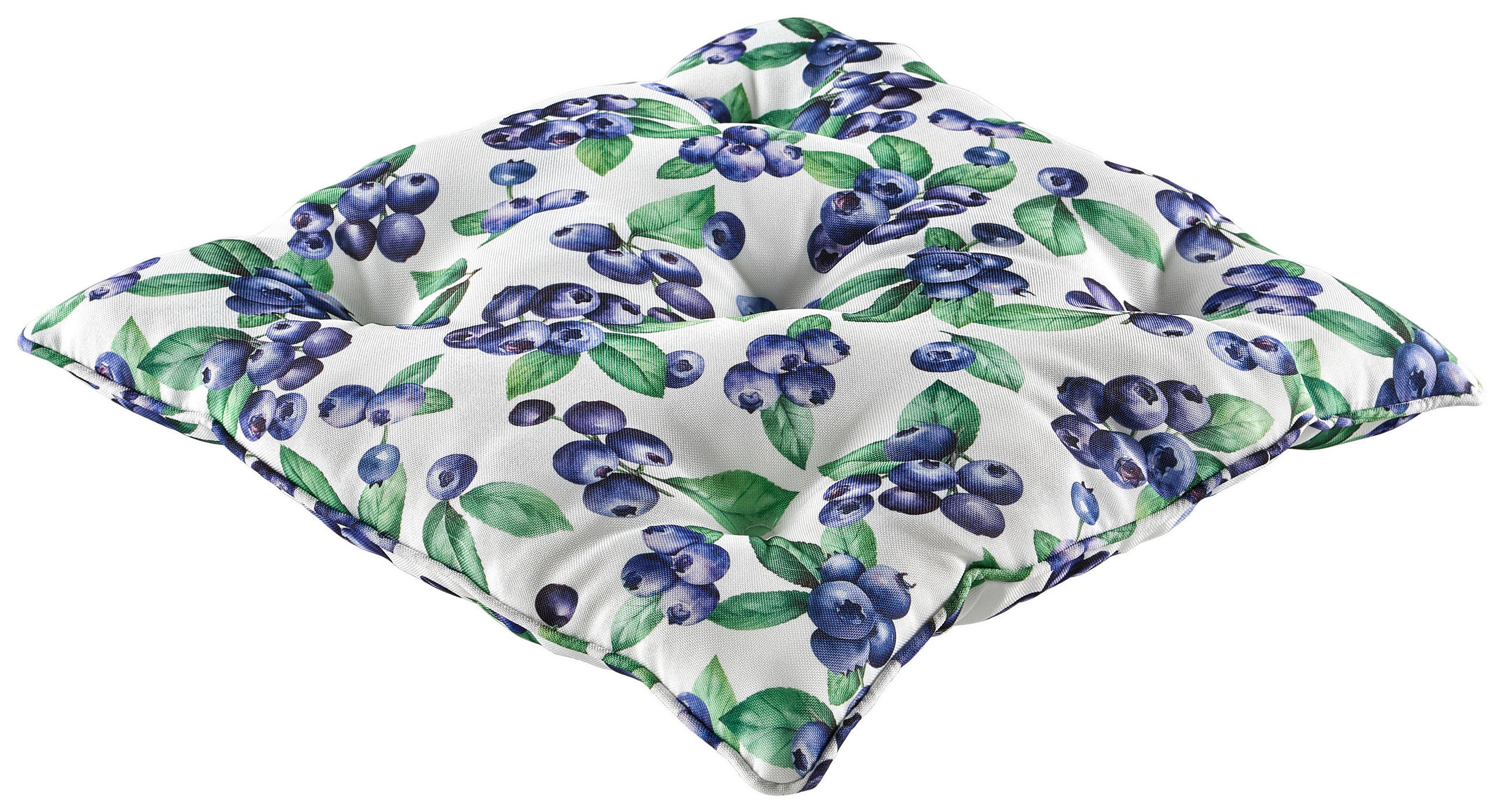 PODUŠKA NA SEDENIE, 40/40 cm - modrá, Design, textil (40/40cm) - Esposa
