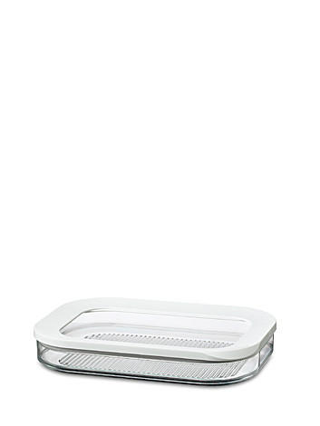 VORRATSDOSE MODULA 0,55 L - Transparent/Weiß, Basics, Kunststoff (22,4/16/3,7cm) - Mepal