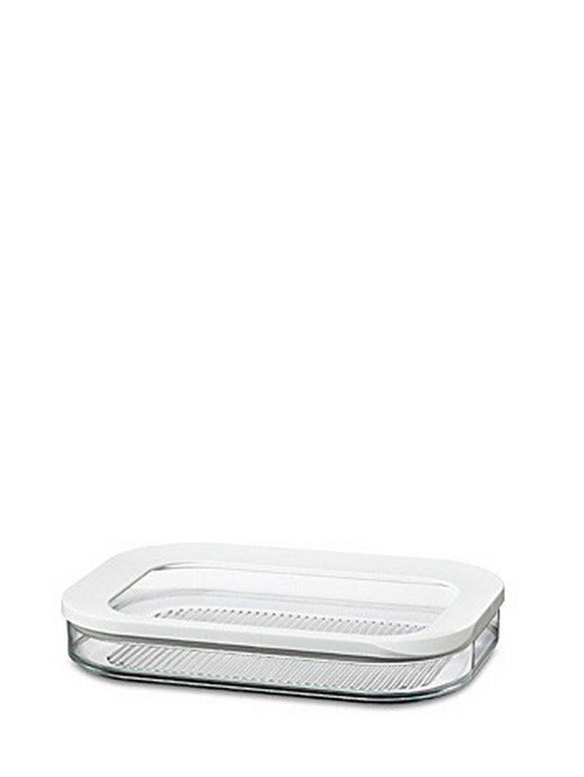 VORRATSDOSE MODULA 0,55 L  - Transparent/Weiß, Basics, Kunststoff (22,4/16/3,7cm) - Mepal