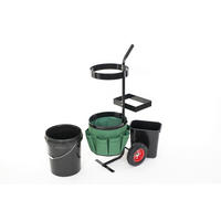 GARTENKARRE - Schwarz, KONVENTIONELL, Metall (56/104/40cm) - Ambia Garden