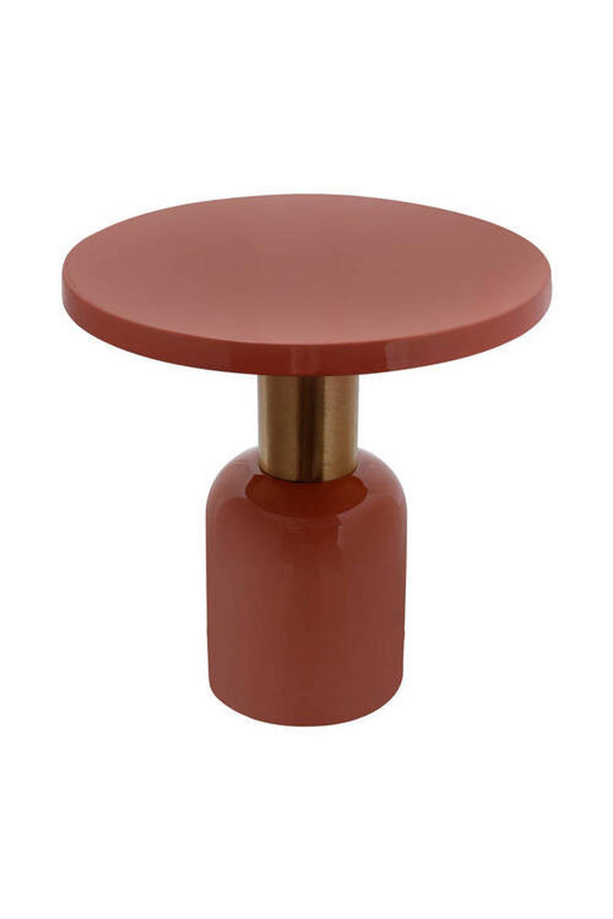 BEISTELLTISCH in Metall  - Koralle, Basics, Metall (50,5/49,5/50,5cm) - Kayoom