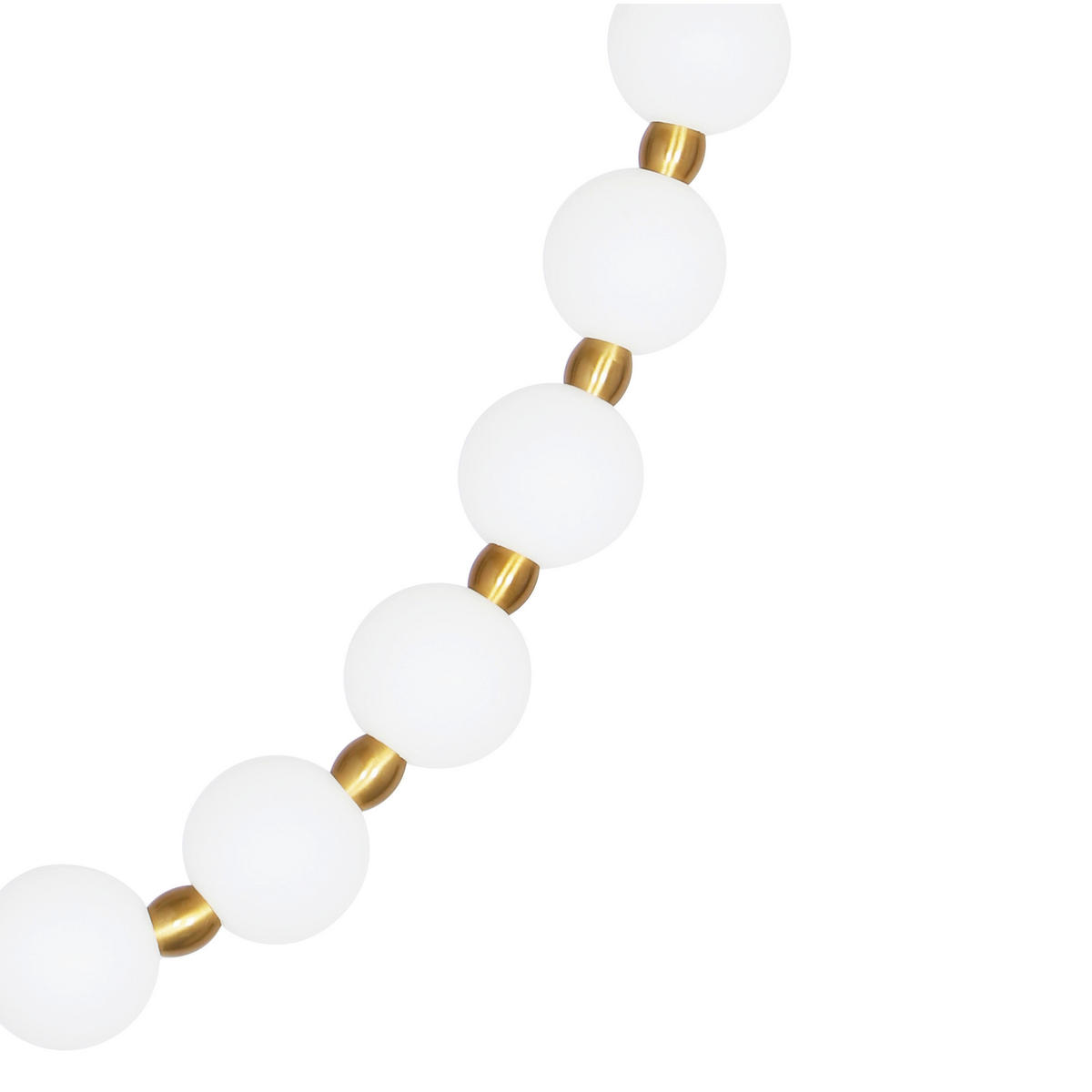 LED-HÄNGELEUCHTE Dorado 8/400/8 cm  - Weiß, Design, Kunststoff (8/400/8cm)