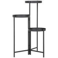 STALAK ZA CVEĆE crna  metal  - crna, Trendi, metal (90/76cm) - Landscape