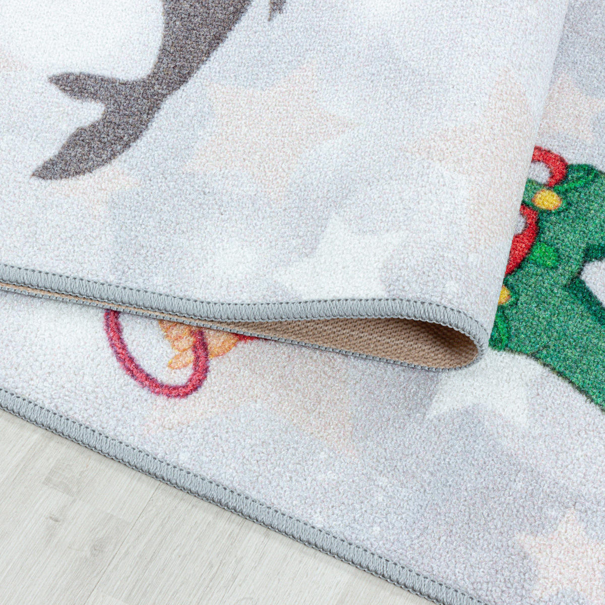 SPIELTEPPICH 100/150 cm Play 2909 grau  - Grau, Trend, Kunststoff/Textil (100/150cm)