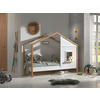HAUSBETT Lattenrost 90/200 cm  - Eichefarben/Weiß, MODERN, Holz (90/200cm) - MID.YOU