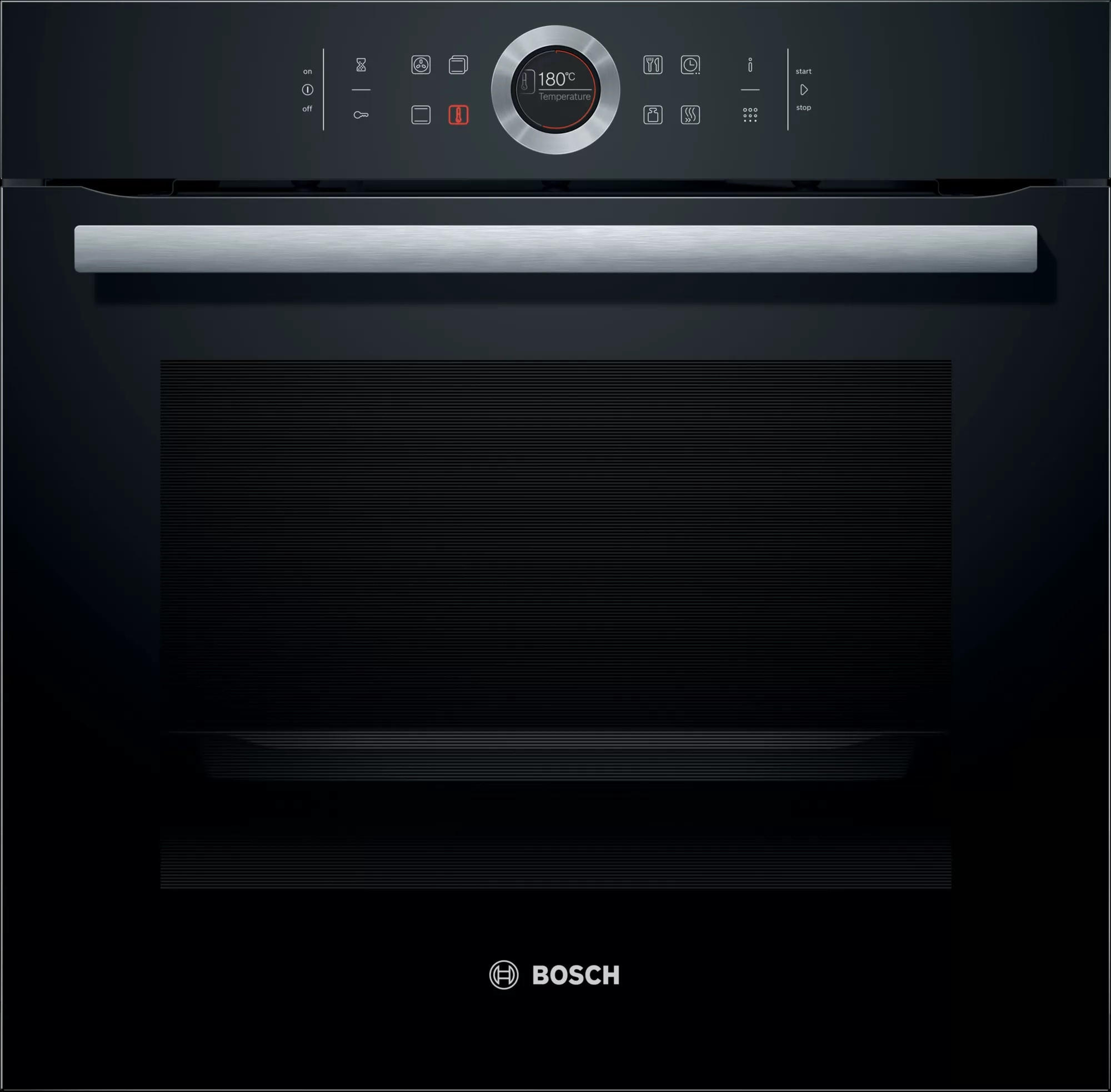 Cuptor Încorporabil - negru, Basics, metal - Bosch