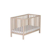 GITTERBETT    - Buchefarben, Basics, Holz (125/80/66cm) - Schardt