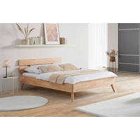 BETT 120/200 cm  in Kernbuche  - Kernbuche, Natur, Holz (120/200cm) - MID.YOU