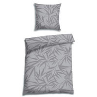 BETTWÄSCHE 2-teilig Seersucker 135/200 cm  - Hellgrau, Basics, Textil (135/200cm) - Florella