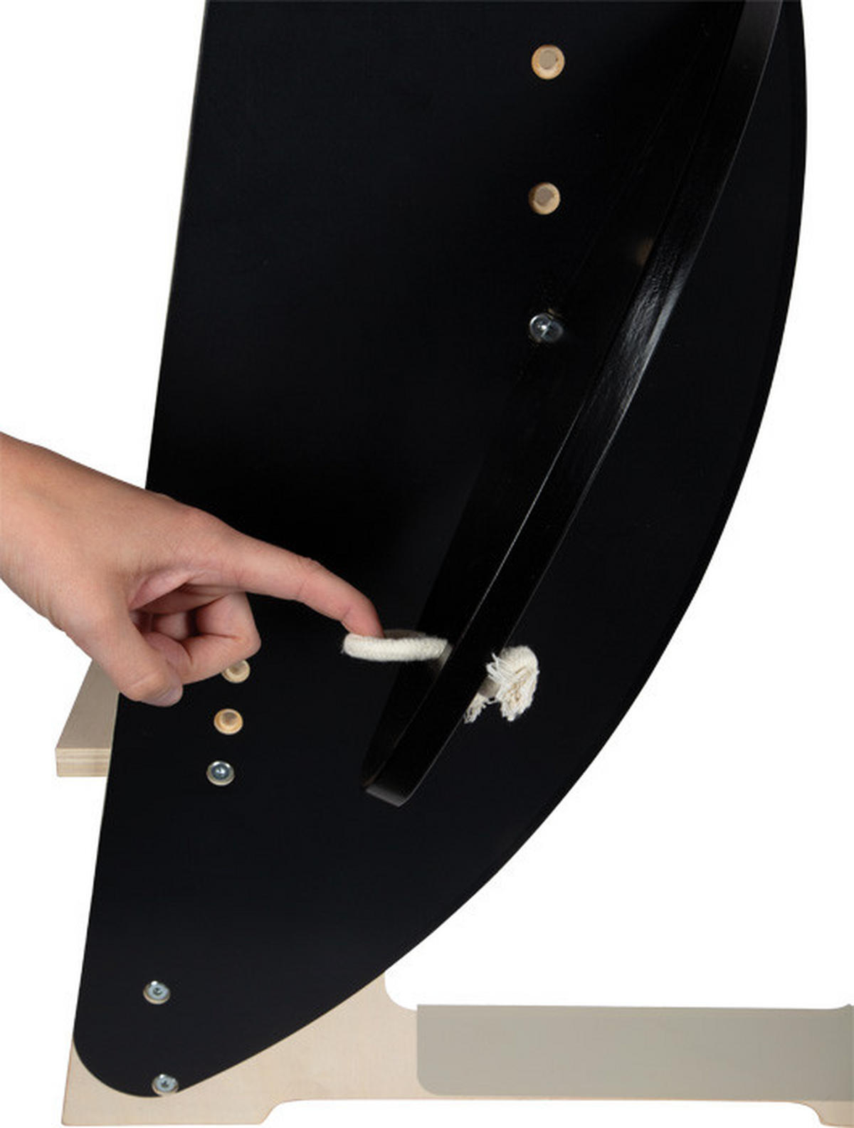 LERNTURM  - Multicolor, Basics, Holz/Textil (64/92/53cm) - small foot