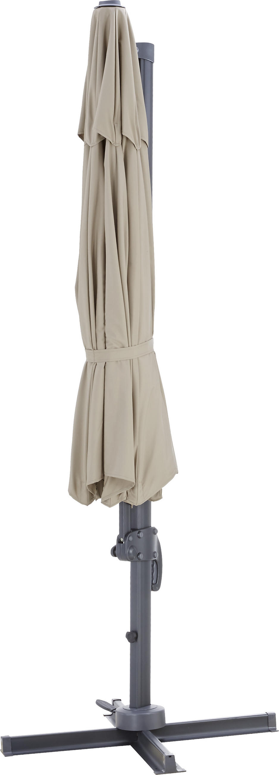 SUNCOBRAN   - siva/taupe, Lifestyle, metal/tekstil (350cm) - Ambia Garden
