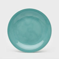 SPEISETELLER Türkis 25 cm Jive  - Türkis, Basics, Keramik (25cm) - Van Well
