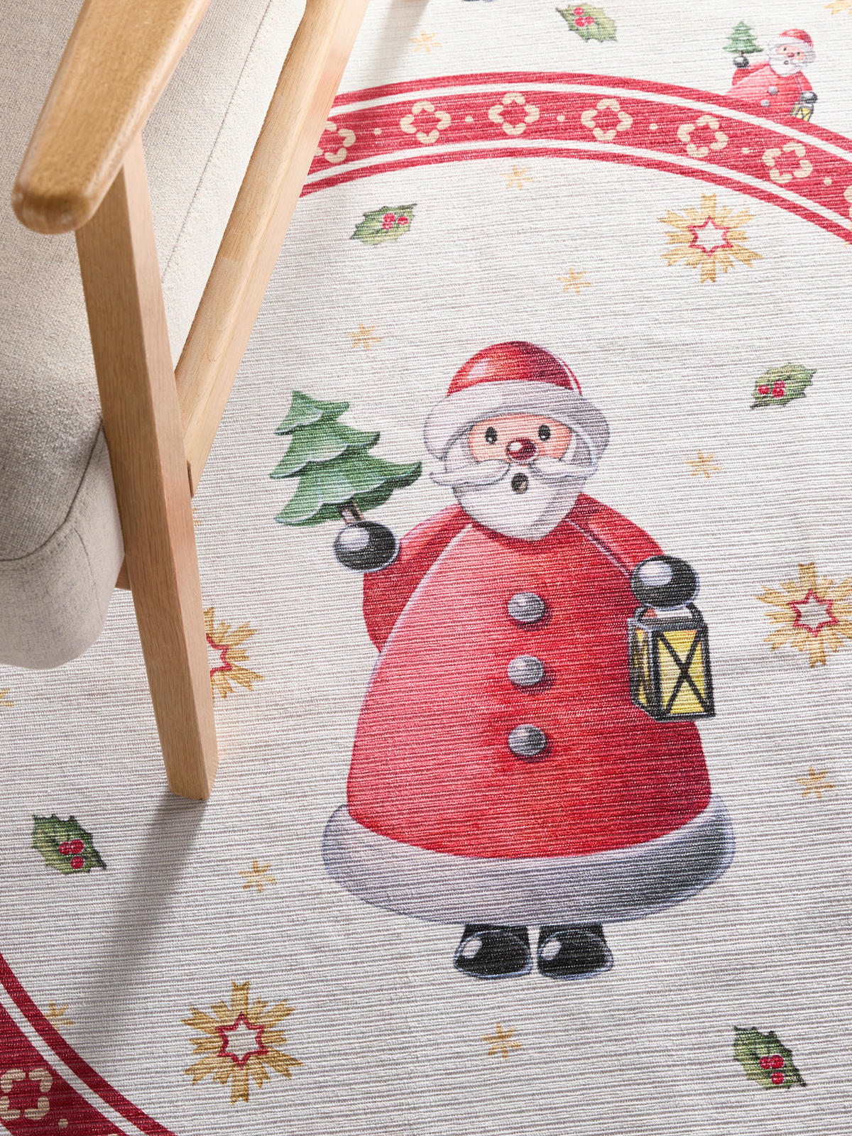 EVENTTEPPICH 160 cm Toy's Delight Limited Edition  - Rot/Creme, MODERN, Kunststoff/Textil (160cm) - Villeroy & Boch