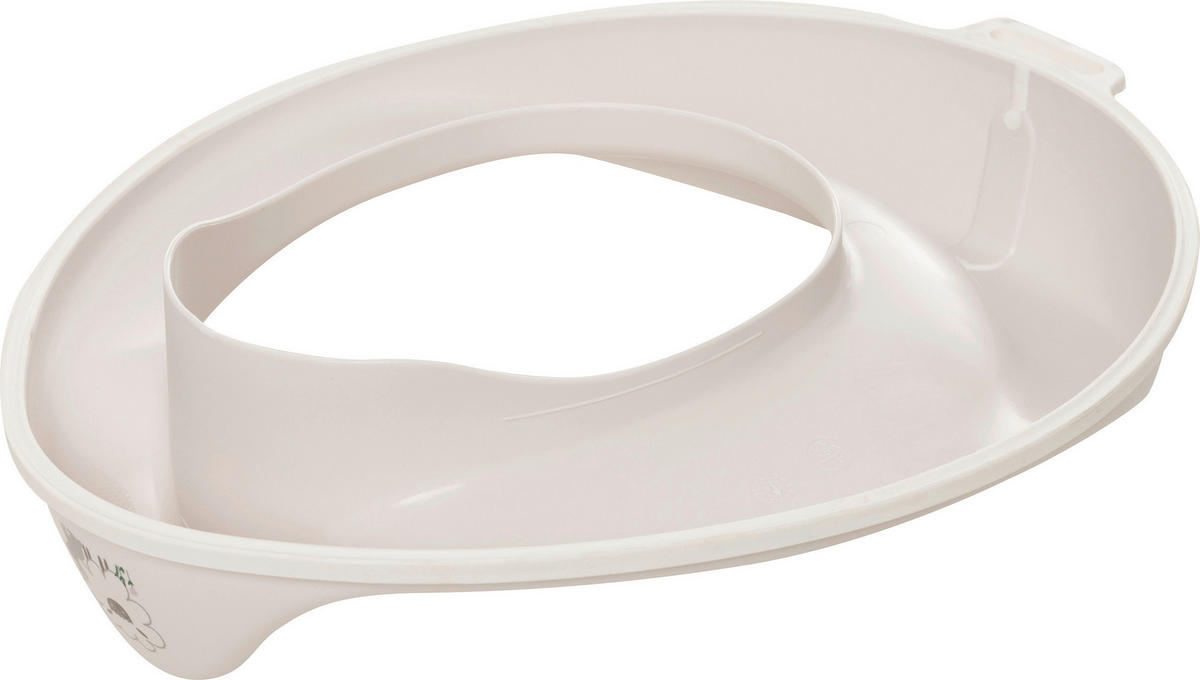 TOILETTENTRAINER Tiny Sheep  - Weiß, Basics, Kunststoff (38,6/31/7,1cm) - Bebe Jou