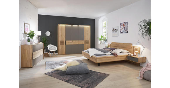 DREHTÜRENSCHRANK in Eichefarben - Eichefarben/Braun, Natur, Holz/Holzwerkstoff (251,9/223,3/62cm) - Valnatura