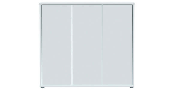 SCHUHSCHRANK Alice Springs  in 109,2/99,1/34,9 cm  - Hellgrau/Grau, MODERN, Holzwerkstoff (109,2/99,1/34,9cm) - Xora