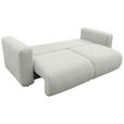 SCHLAFSOFA Flachgewebe Naturfarben  inkl.  - Schwarz/Naturfarben, MODERN, Kunststoff/Textil (248/94/109cm) - Carryhome