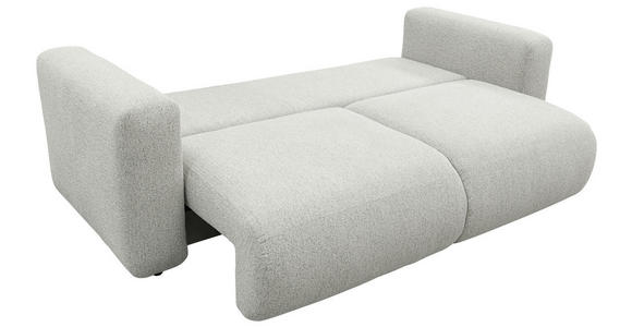 SCHLAFSOFA Flachgewebe Naturfarben  inkl.  - Schwarz/Naturfarben, MODERN, Kunststoff/Textil (248/94/109cm) - Carryhome