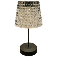 SOLÁRNE SVIETIDLO, 12,5/24 cm - priehľadné/čierna, Trend, plast (12,5/24cm) - Ambia Garden