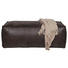 HOCKER in Textil, Leder Schwarz - Schwarz, Design, Leder/Textil (120/43/60cm) - Ambia Home HOCKER in Textil, Leder Schwarz - Schwarz, Design, Leder/Textil (120/43/60cm) - Ambia Home