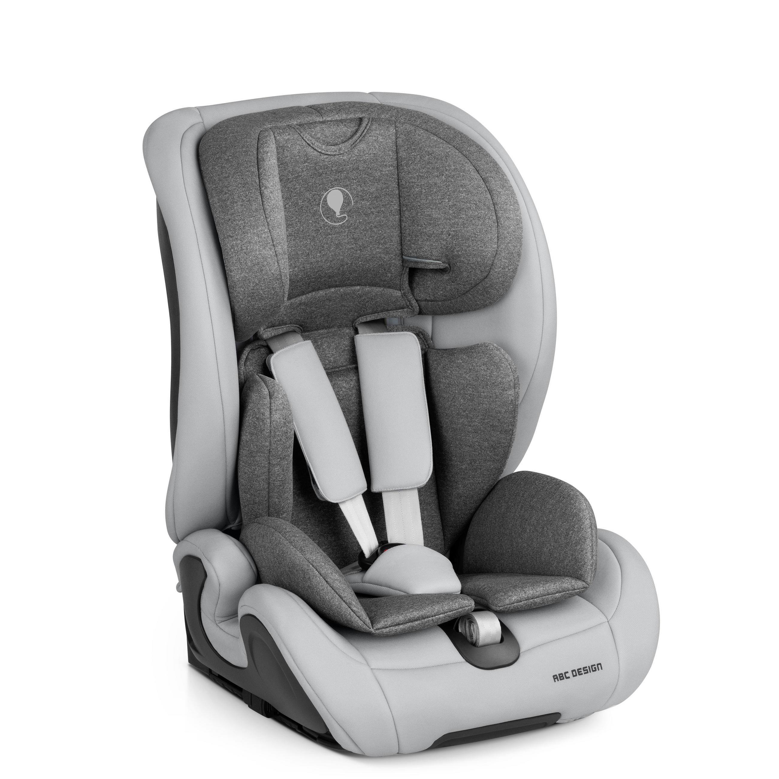 KINDERAUTOSITZ ASPEN 2 FIX i-SIZE  - Beige/Hellgrau, Basics, Textil (61,5/47,5/44cm) - ABC Design