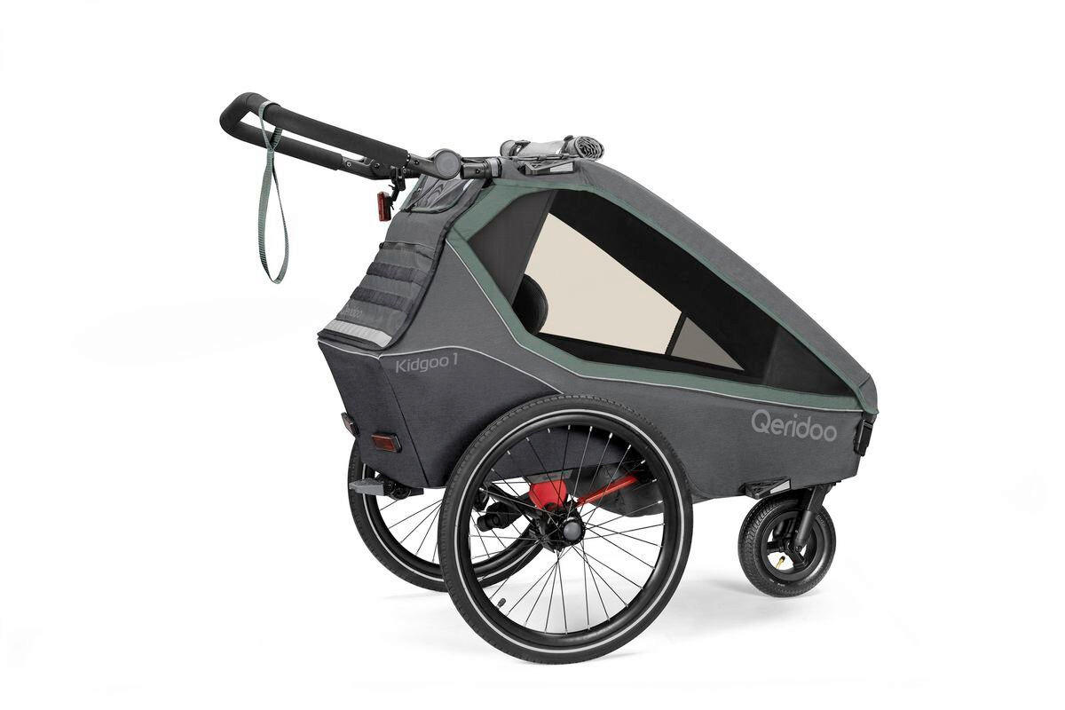 FAHRRADANHÄNGER    - Basics, Kunststoff/Metall (122/67/90cm)