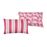 ZIERKISSENSET 2-teilig 60/40 cm  - Gelb/Rot, Basics, Textil (60/40cm)