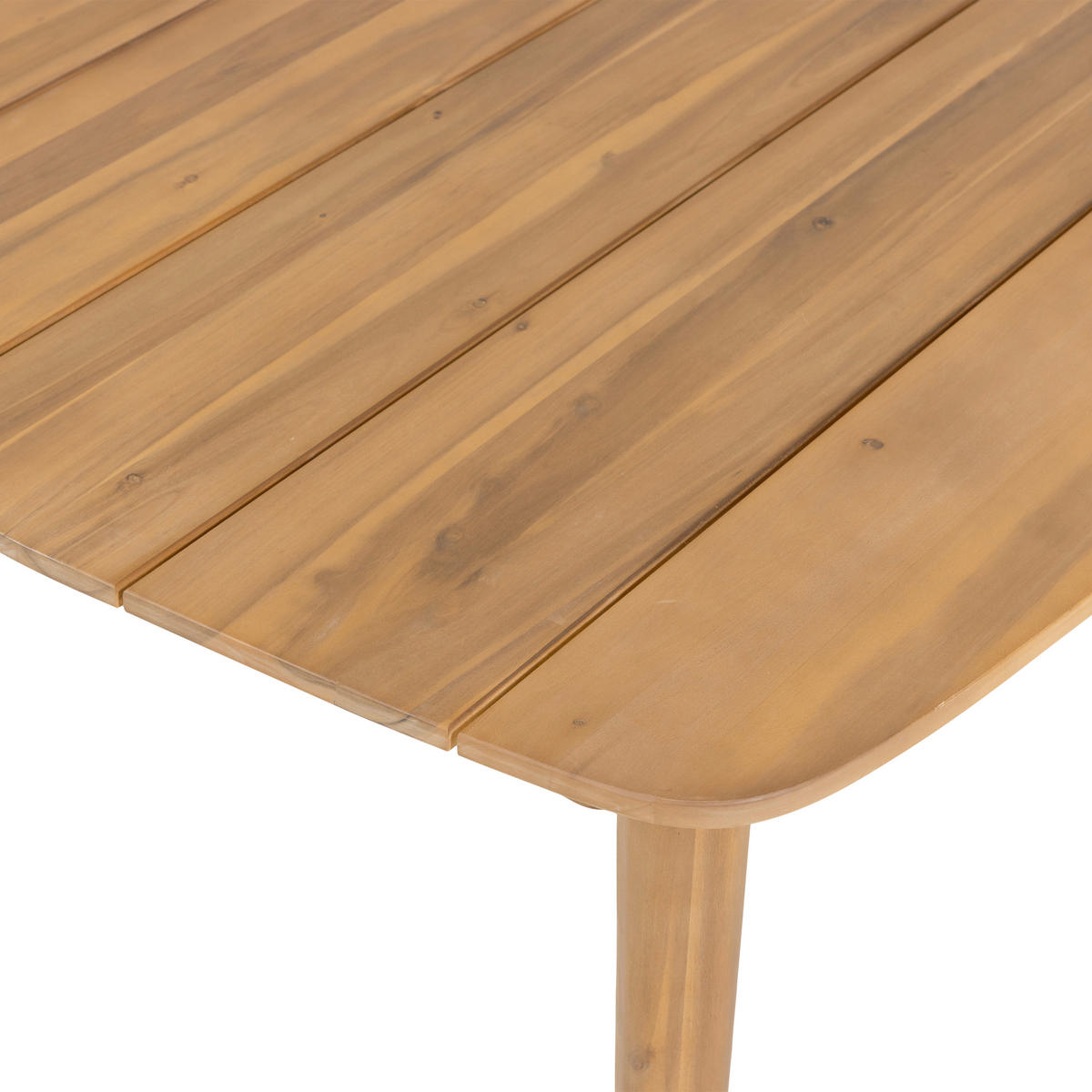 GARTENTISCH 90/90/76 cm Holz quadratisch  - Naturfarben, MODERN, Holz (90/90/76cm) - Livetastic