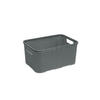 AUFBEWAHRUNGSKÖRBCHEN 3er-Set  - Grau, Basics, Kunststoff (28,5/19,5/12,9cm) - My Baby Lou