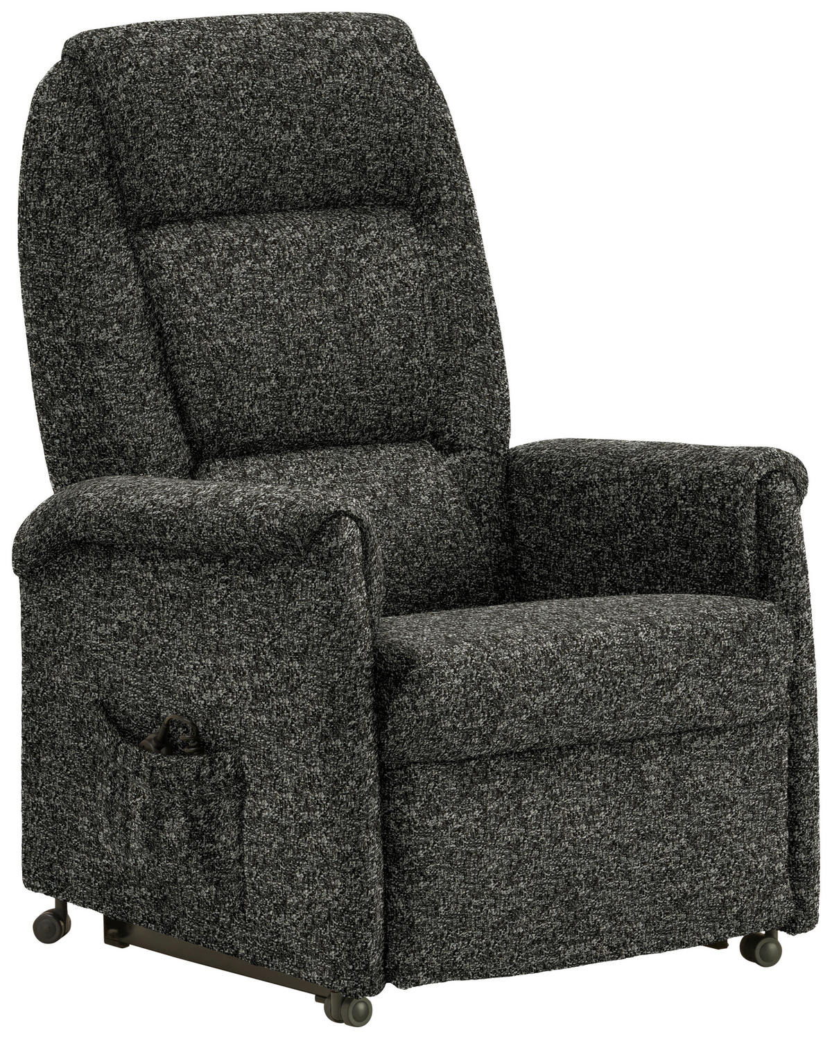 FERNSEHSESSEL in Flachgewebe Anthrazit  - Anthrazit/Schwarz, KONVENTIONELL, Kunststoff/Textil (69/105/82cm) - Himolla