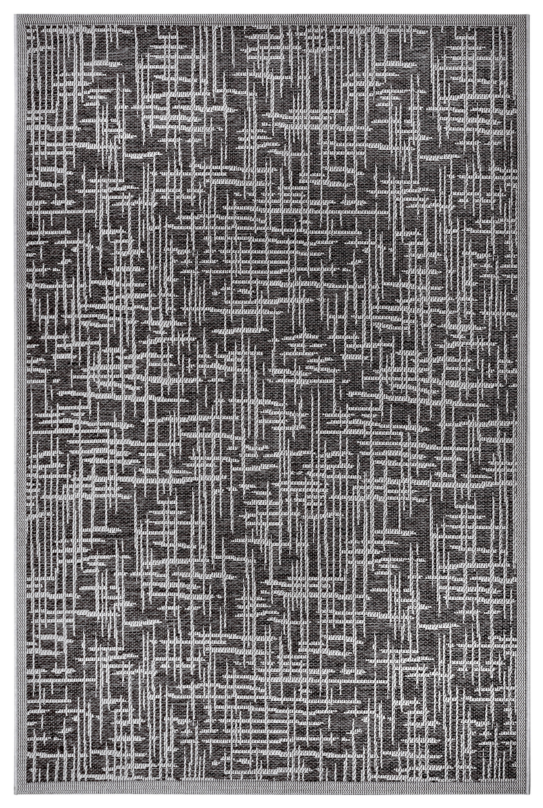 OUTDOORTEPPICH 63/120 cm Clyde Grau, Beige  - Beige/Grau, Design, Kunststoff (63/120cm)