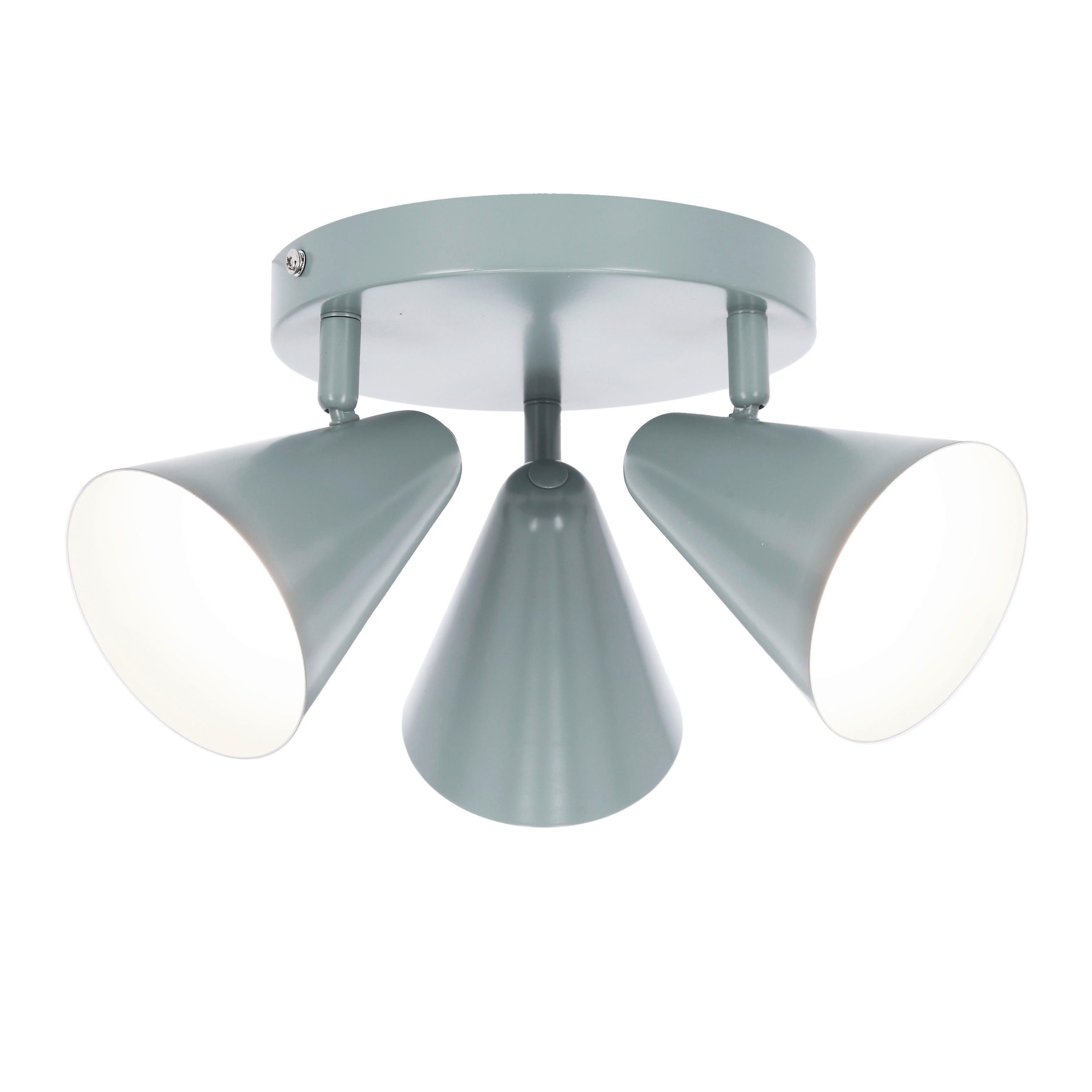 TAKSPOTLIGHT Amor 34/34/16 cm   - grå, Trend, metall (34/34/16cm)