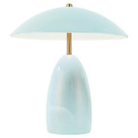 LED-TISCHLEUCHTE Alora Mood 30,5/35,2 cm  - Hellblau, Design, Metall (30,5/35,2cm) - Elstead Lighting